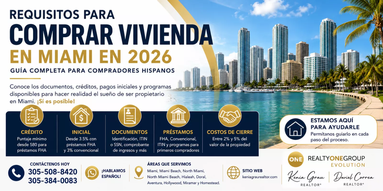 Requisitos para Comprar Vivienda en Miami en 2026: Guía Completa para Compradores Hispanos