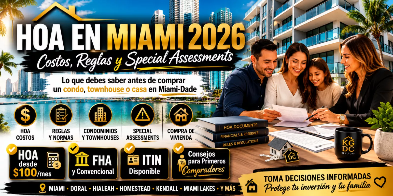 HOA en Miami 2026: Costos, Reglas y Special Assessments